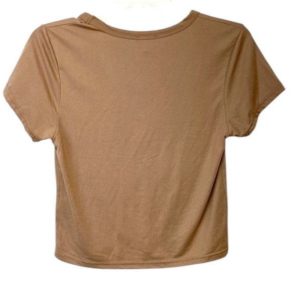 NWT Olivia Rae Tan Basic TShirt– New York – Size Small - Picture 2 of 7